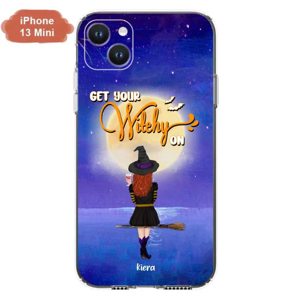 Custom Personalized Witchy Phone Case - Up to 4 Witches- Get Your Witchy On - Phone Case For iPhone, Samsung - OCEL9Z