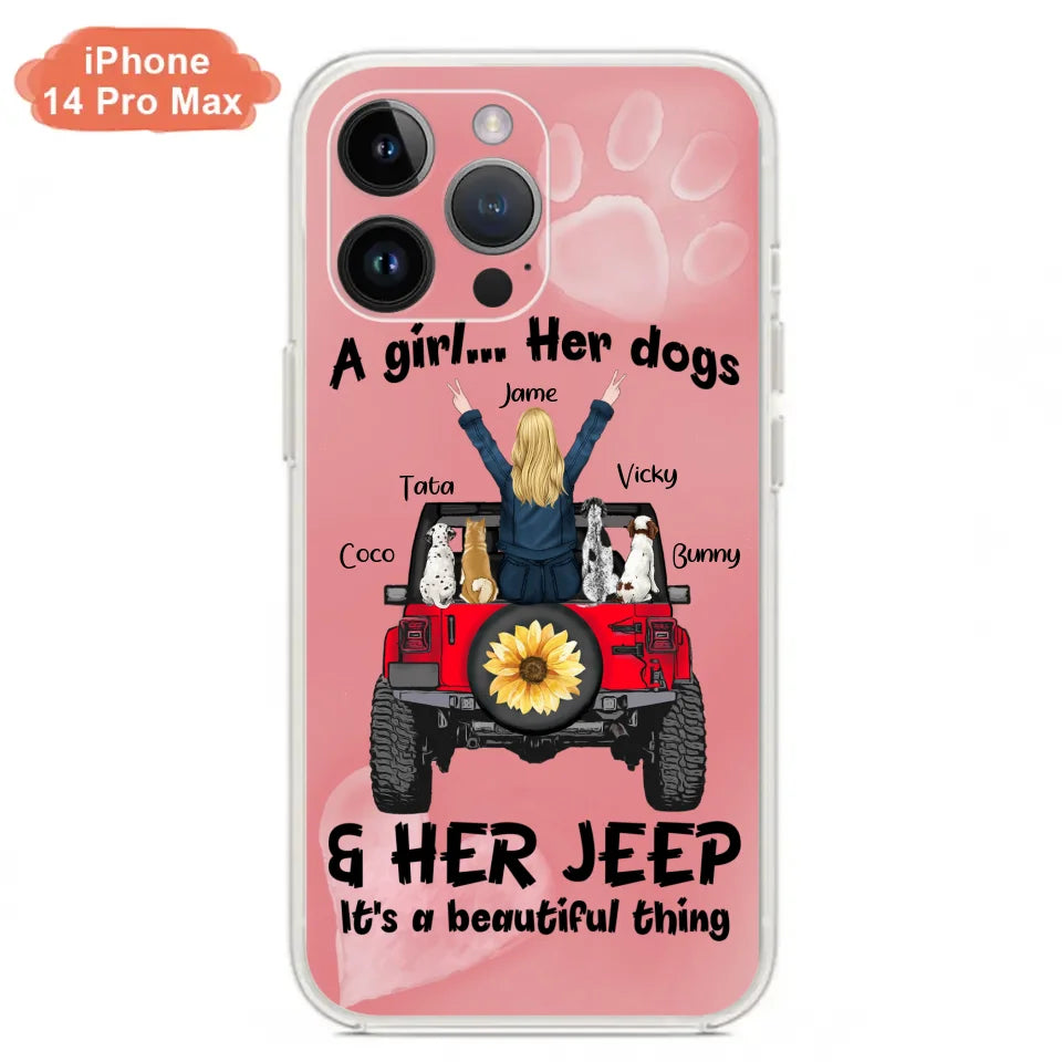 Personalized Dog Mom & Off-road Phone case - Case For Iphone and Samsung - 2OTN07