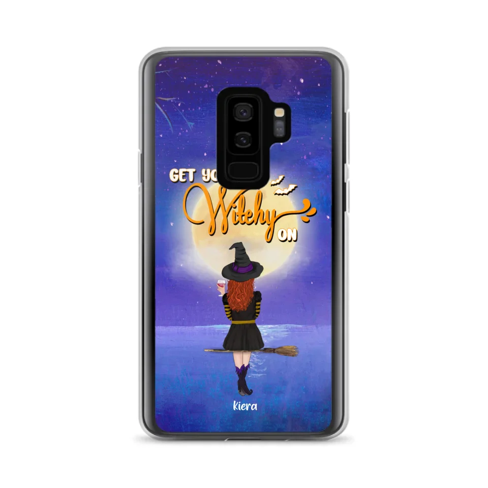 Custom Personalized Witchy Phone Case - Up to 4 Witches- Get Your Witchy On - Phone Case For iPhone, Samsung - OCEL9Z