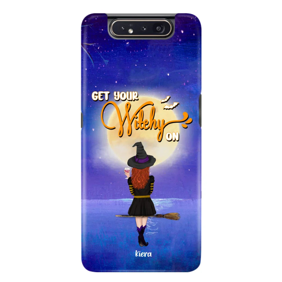 Custom Personalized Witchy Phone Case - Up to 4 Witches- Get Your Witchy On - Phone Case For iPhone, Samsung - OCEL9Z